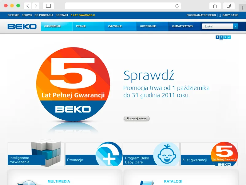 BEKO - katalog produktów